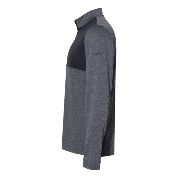 Adidas Men's Lightweight 1/4 zip Pullover - Picture 3 of 4
